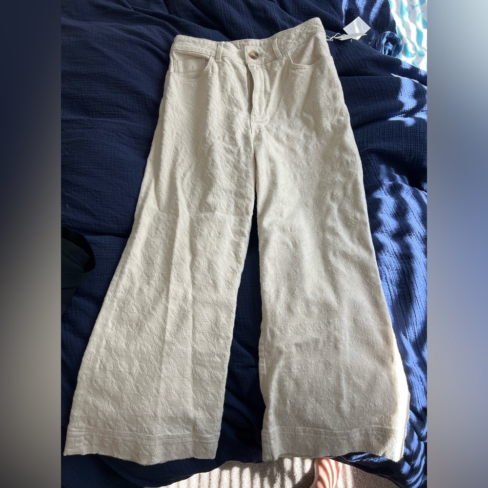 Pilcro Anthropologie the Skipper wide leg pants size 30 - Picture 4 of 6